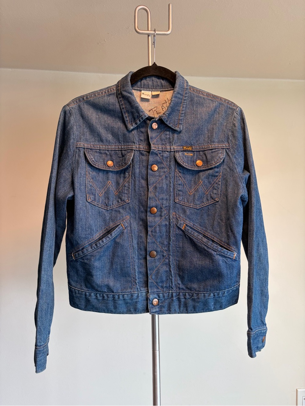 Vintage 1970’s Wrangler 124MJ Denim Jacket Size M